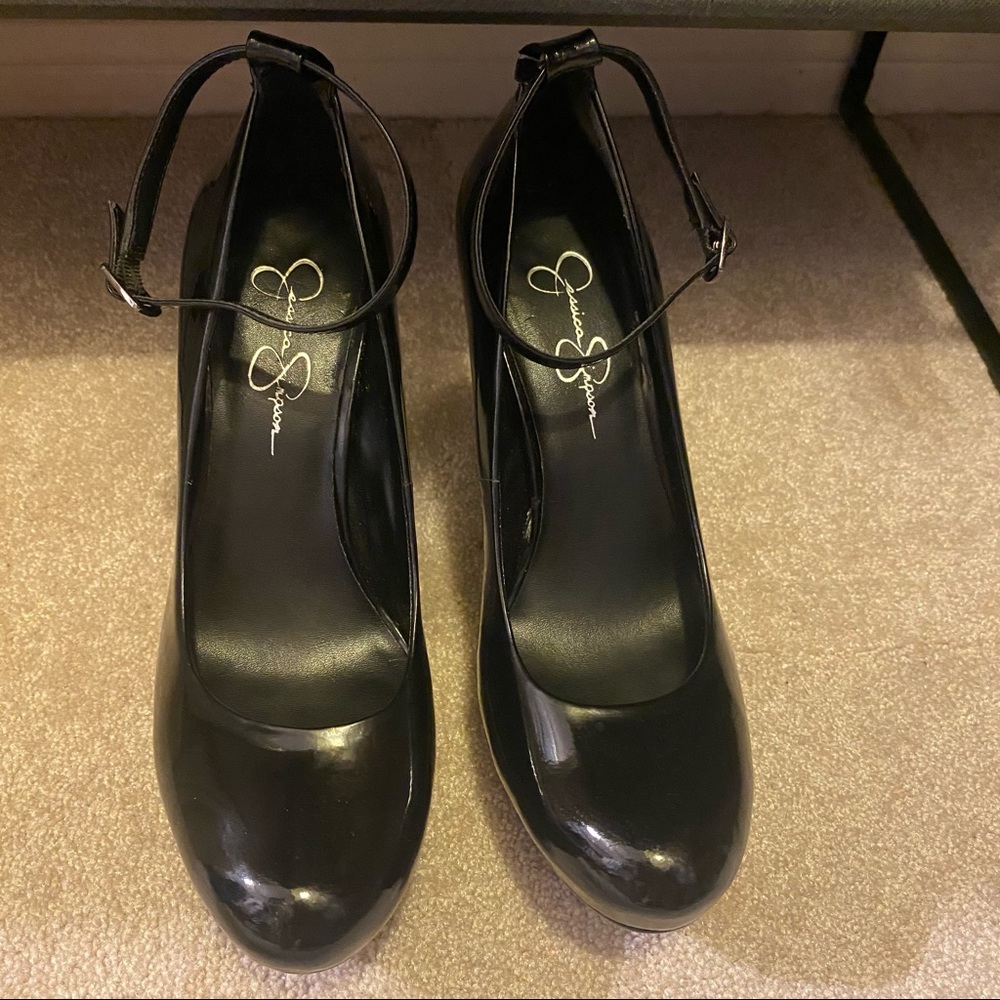 Black Jessica Simpson Heels Women’s Size 9